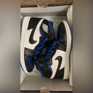 Jordan 1 High OG Royal Toe Size 9.5